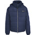 Plein Sport Bold Back Logo Padded Navy Blue Jacket S